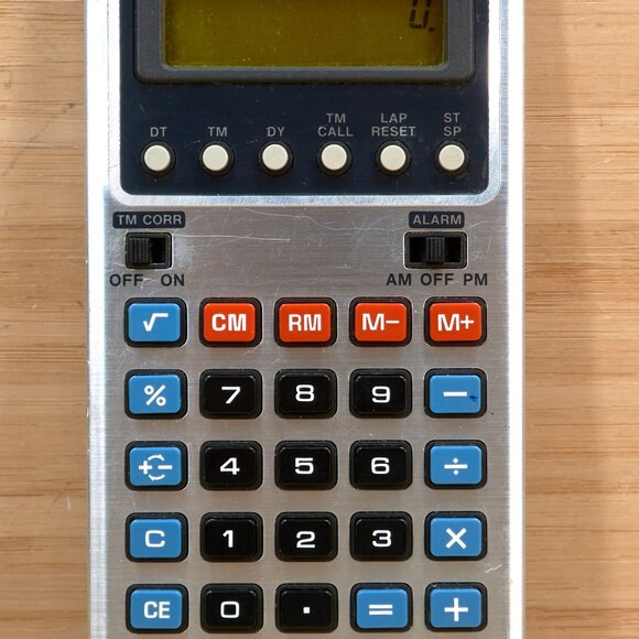 Vintage Toshiba LC-833WA Liquid Crystal Calculator with Case, Made in Japan - Picture 5 of 9